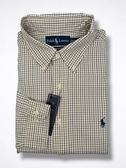 Camisa Polo Ralph Lauren Classic Fit Manga Larga Talla XL