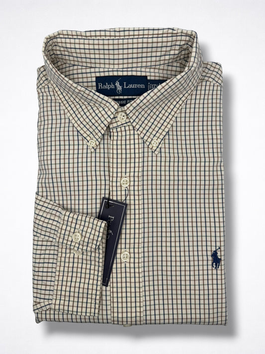 Camisa Polo Ralph Lauren Classic Fit Manga Larga Talla XL
