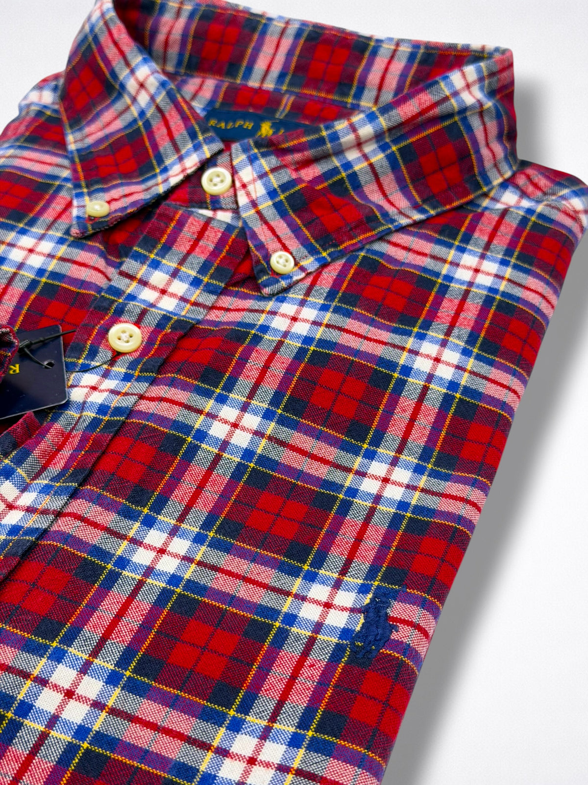 Camisa Polo Ralph Lauren Classic Fit Manga Larga Talla XL