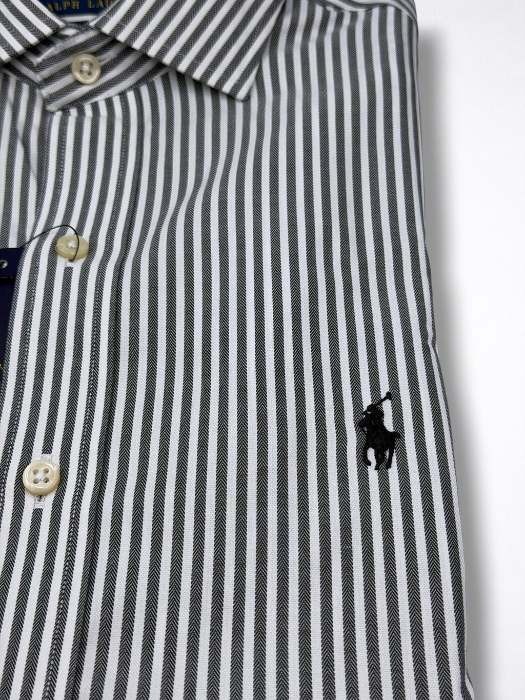 Camisa Polo Ralph Lauren Slim Fit Manga Larga Talla S