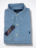 Camisa Polo Ralph Lauren Slim Fit Manga Larga Talla S