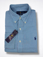 Camisa Polo Ralph Lauren Slim Fit Manga Larga Talla S