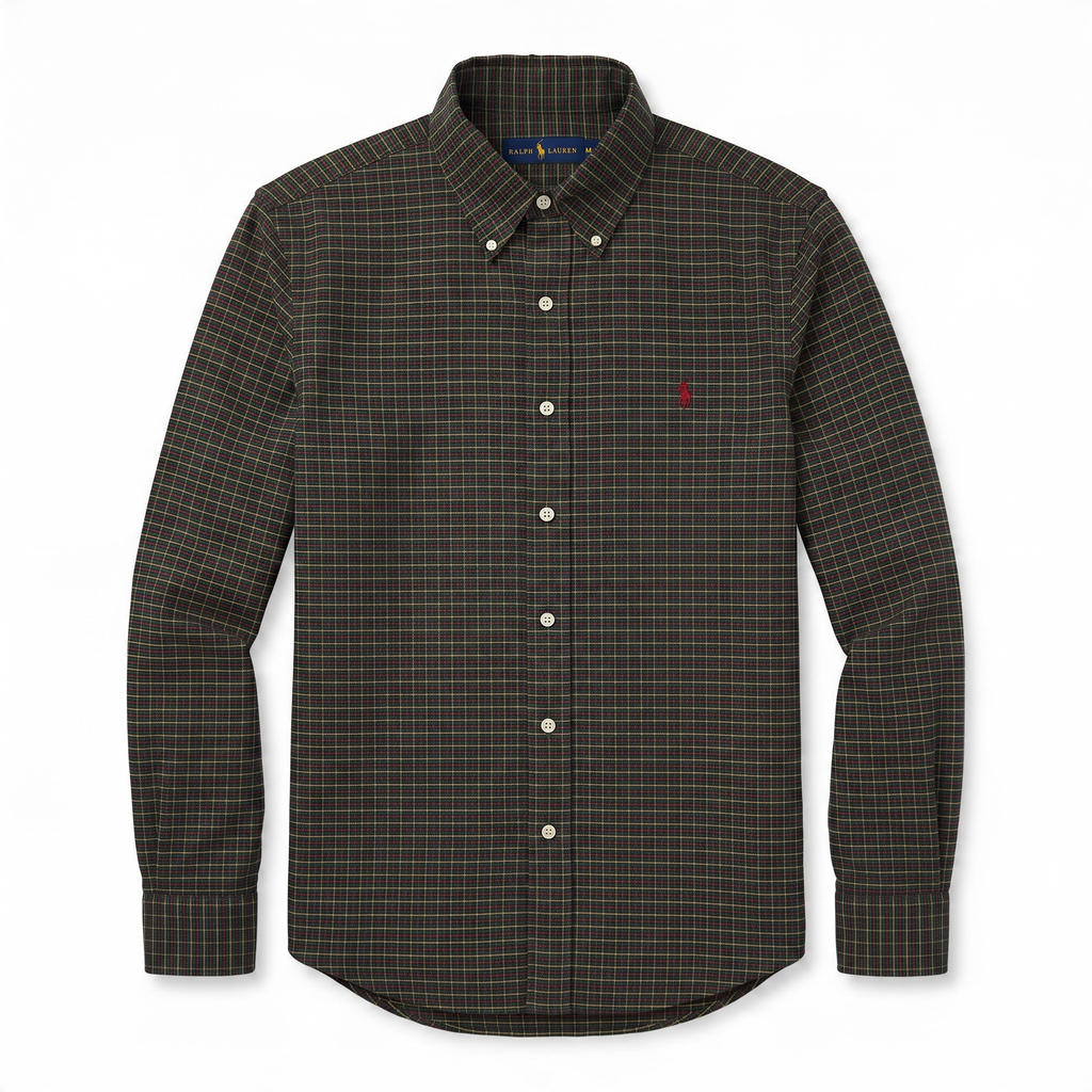 Camisa Polo Ralph Lauren Classic Fit manga larga talla M