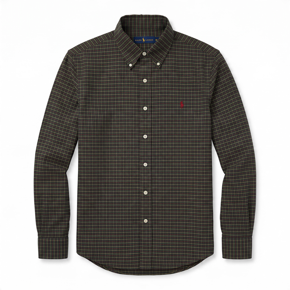 Camisa Polo Ralph Lauren Classic Fit manga larga talla M