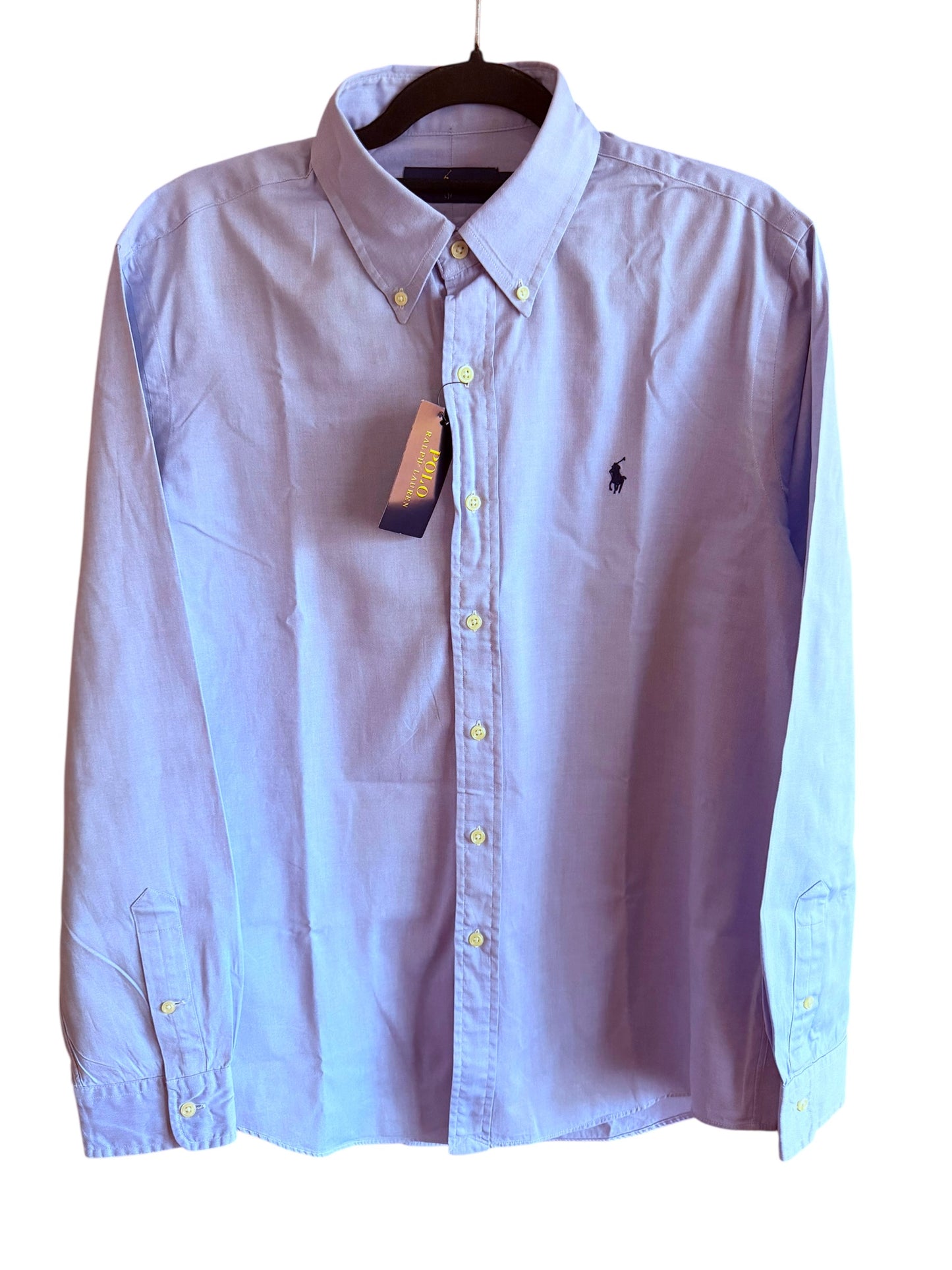 Camisa Polo Ralph Lauren Classic Fit Manga Larga Talla L