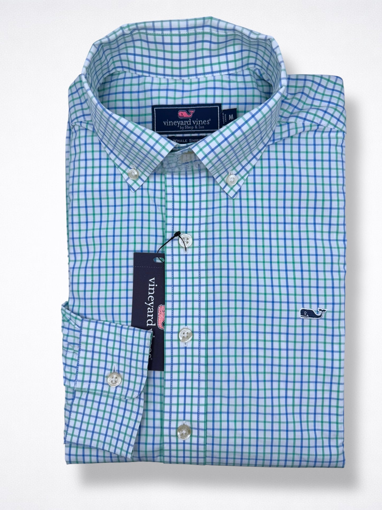 Camisa Vineyard Vines Classic Fit Manga Larga Talla M