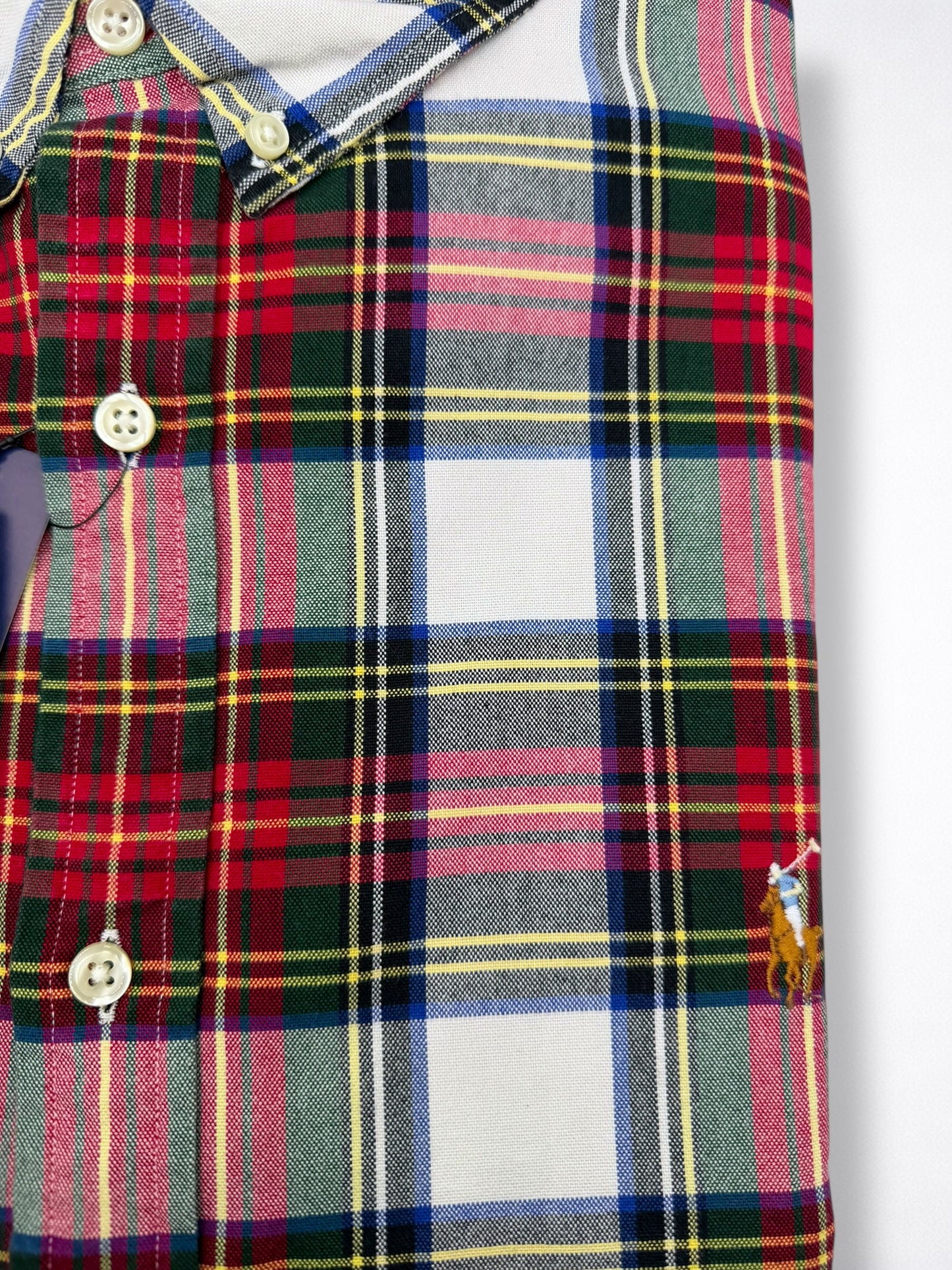 Camisa Polo Ralph Lauren Classic Fit Manga Larga Talla XL