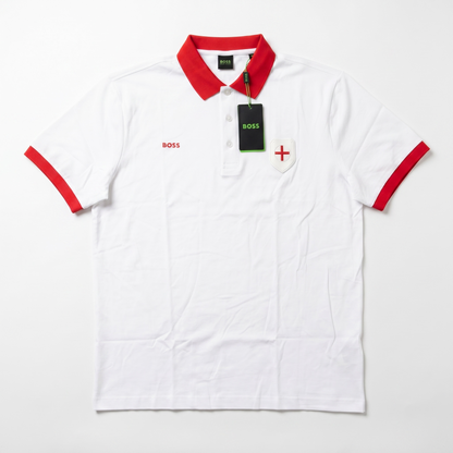 Playera Boss Inglaterra Regular Fit Tipo Polo Talla XL