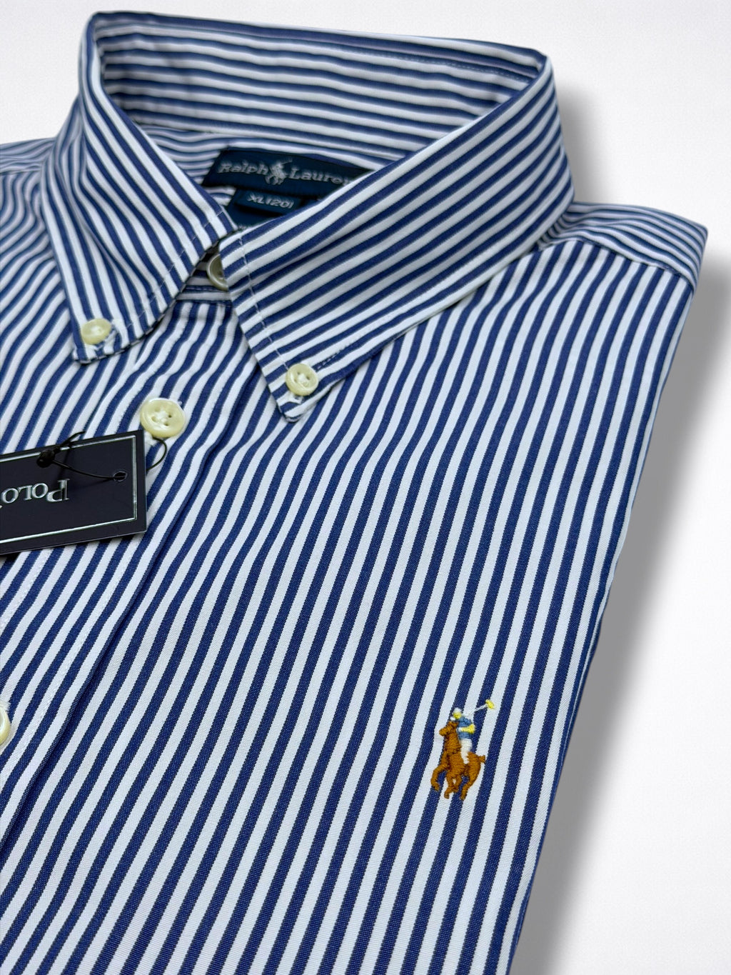 Camisa Polo Ralph Lauren Classic Fit Manga Larga Talla S