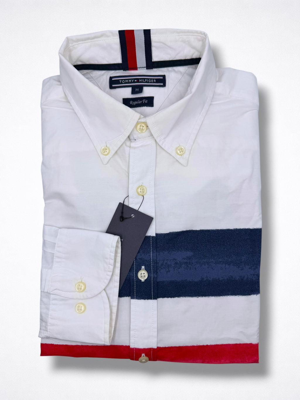 Camisa Tommy Hilfiger Classic Fit Manga Larga Talla M