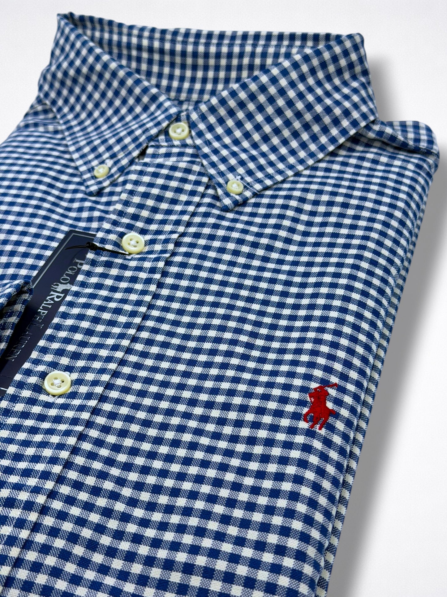 Camisa Polo Ralph Lauren Classic Fit Manga Larga Talla L