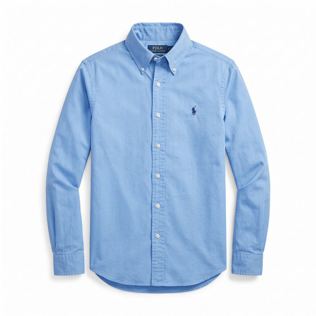 Camisa Polo Ralph Lauren Classic Fit manga larga talla M