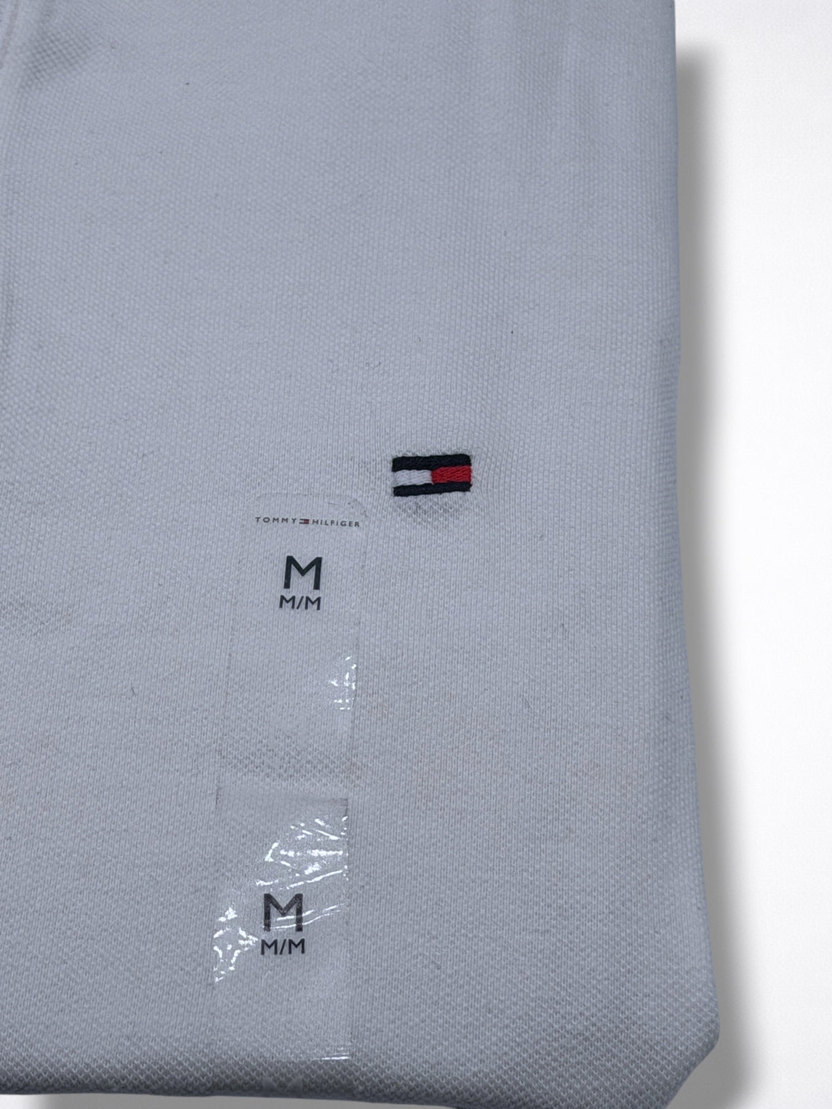 Playera Tommy Hilfiger Custom Fit tipo polo talla M