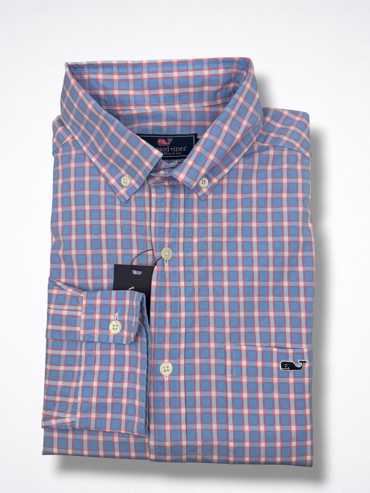 Camisa Vineyard Vines Classic Fit manga larga talla S