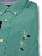 Camisa Tommy Hilfiger Classic Fit Manga Corta Talla L