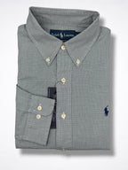 Camisa Polo Ralph Lauren Custom Fit manga larga talla M