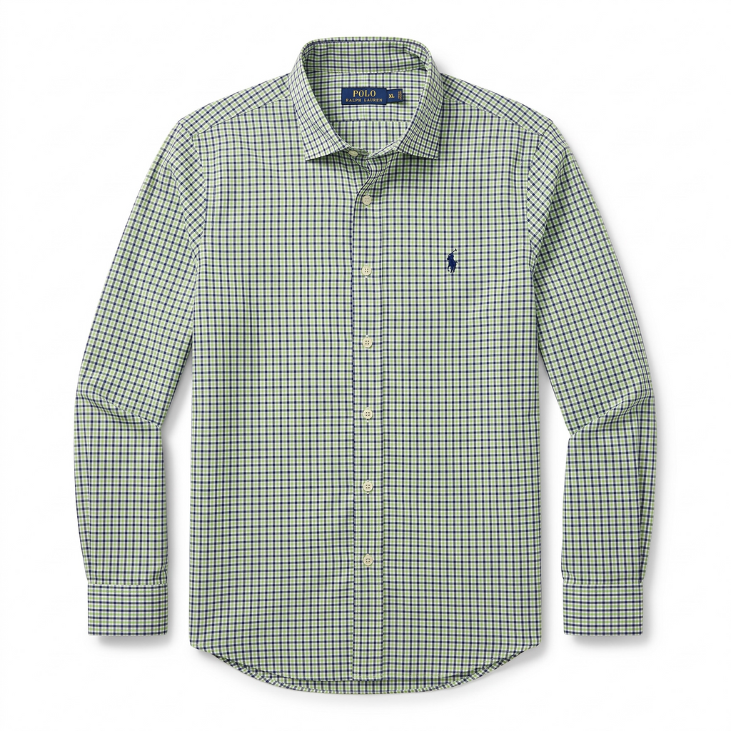 Camisa Polo Ralph Lauren Classic Fit manga larga talla XL