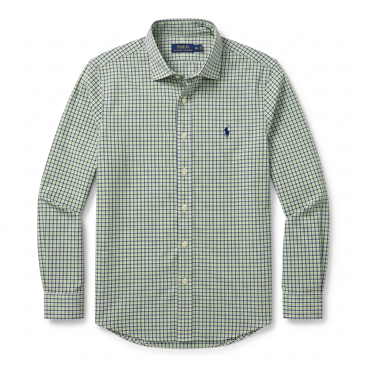 Camisa Polo Ralph Lauren Classic Fit manga larga talla XL