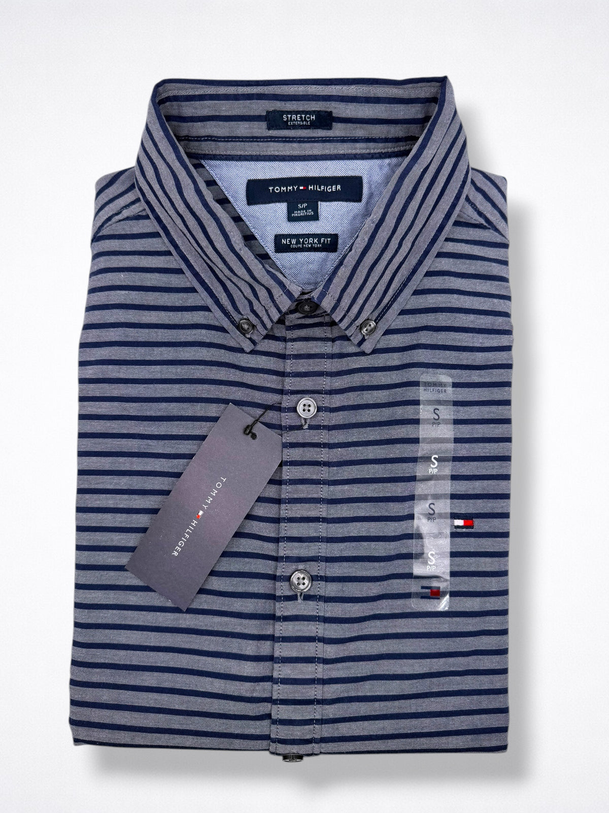 Camisa Tommy Hilfiger Stretch Manga Corta Talla S