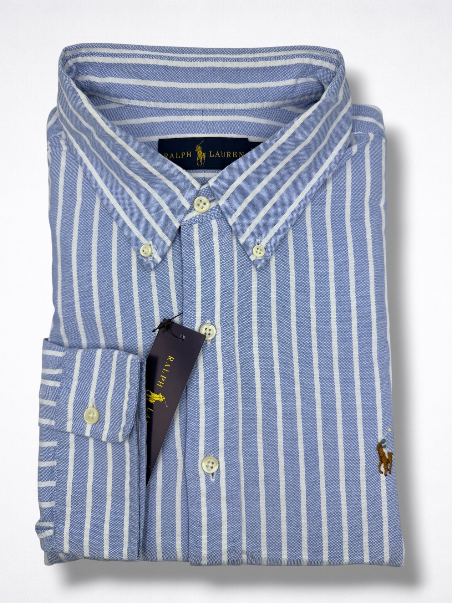 Camisa Polo Ralph Lauren Classic Fit Manga Larga Talla XXL