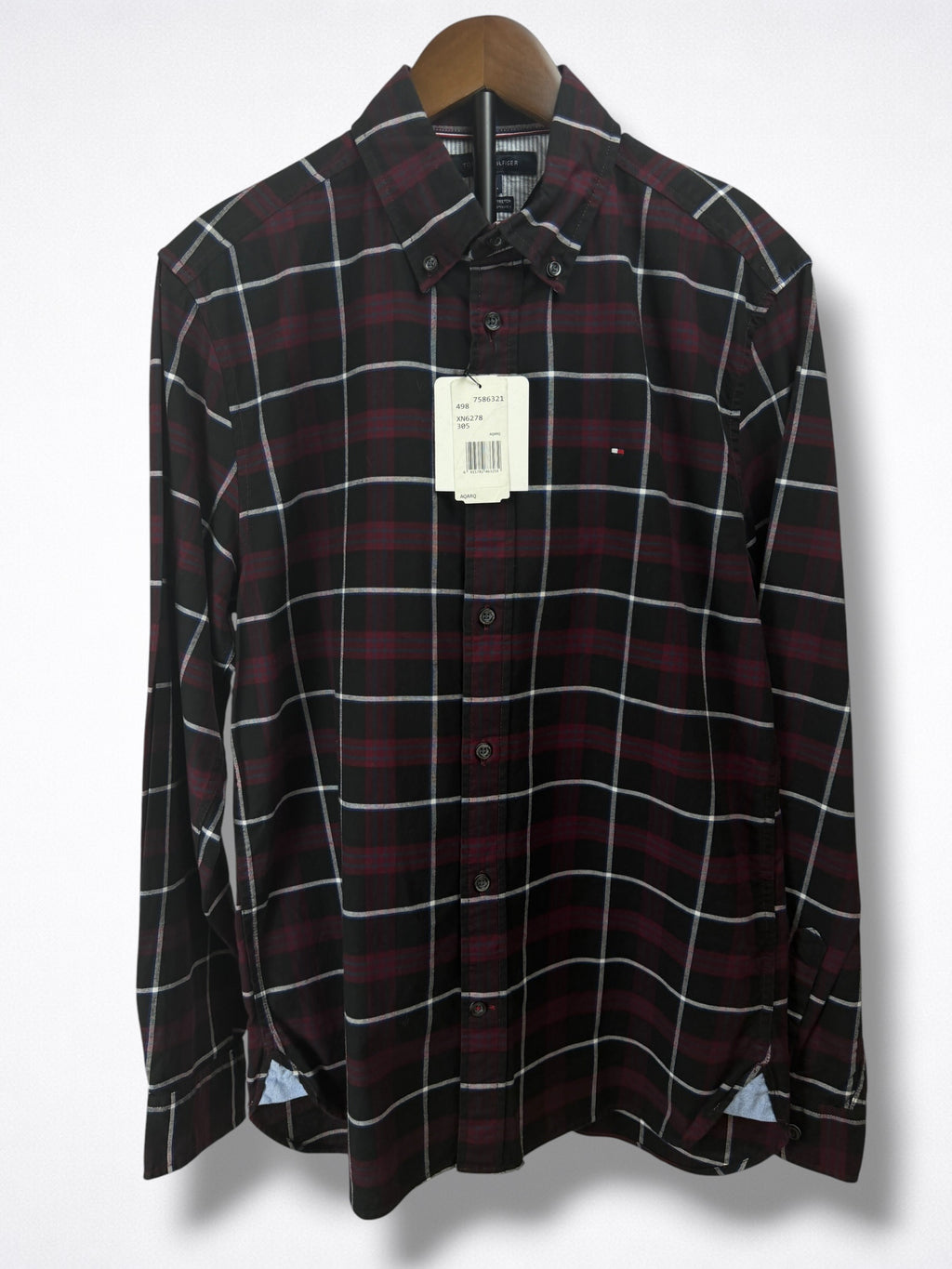 Camisa Tommy Hilfiger Classic Fit Manga Larga Talla M