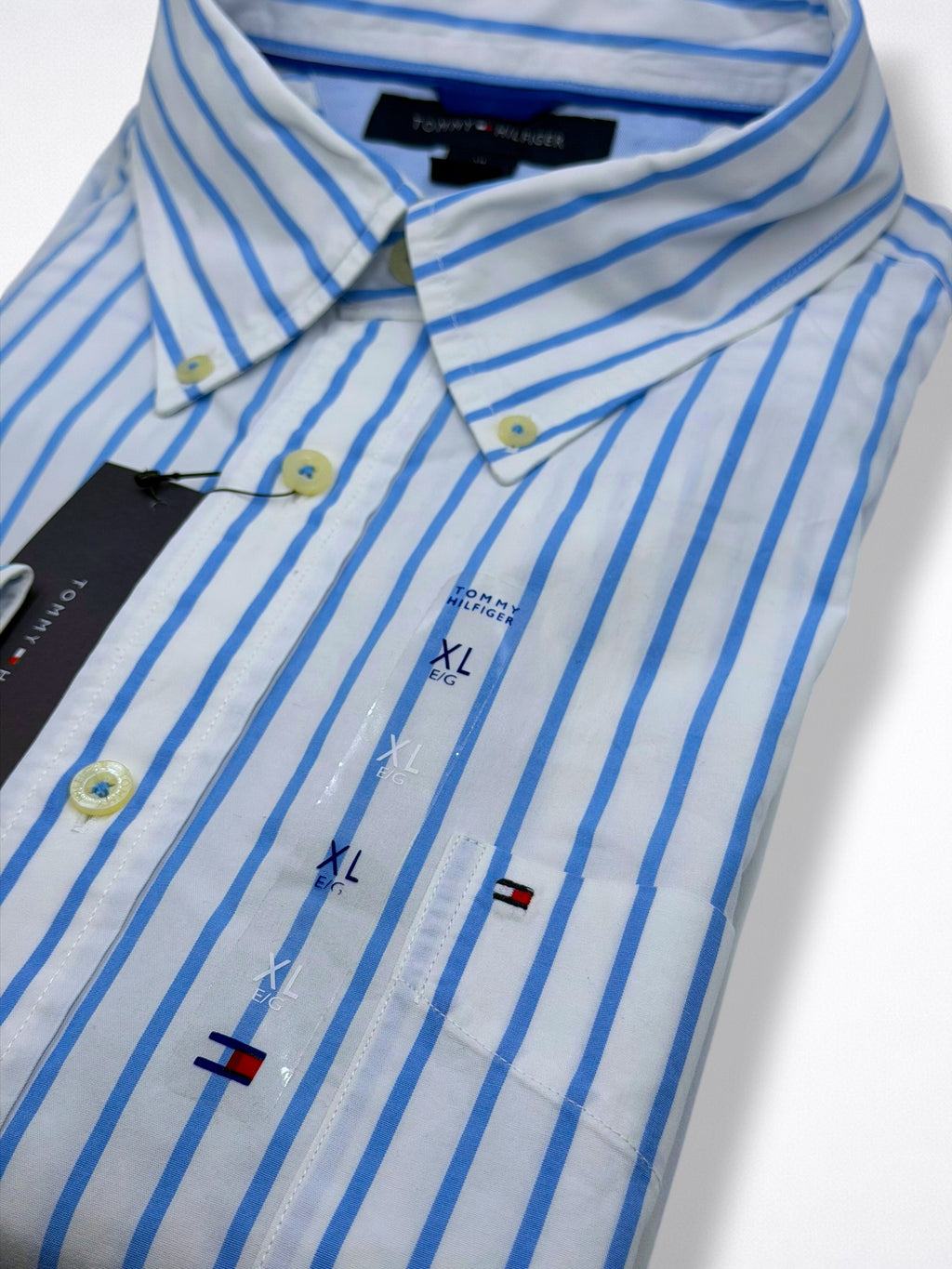 Camisa Tommy Hilfiger Classic Fit Manga Larga Talla XL
