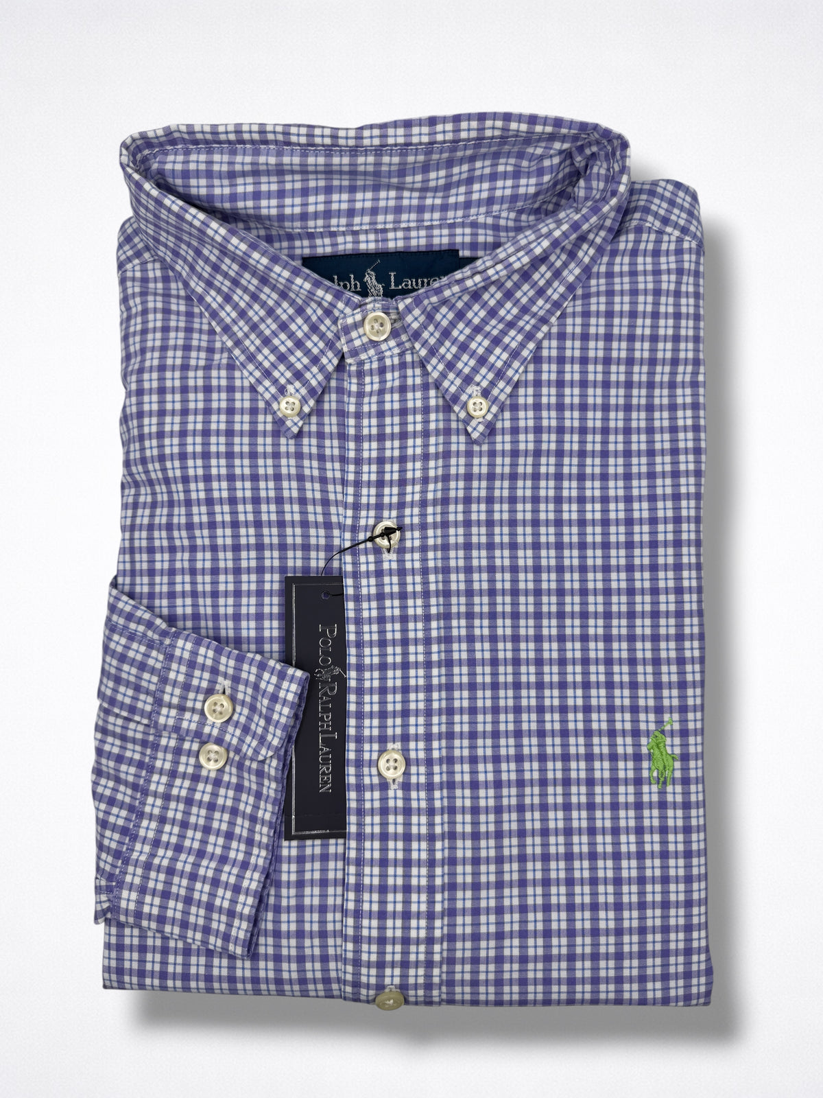 Camisa Polo Ralph Lauren Classic Fit manga larga talla L