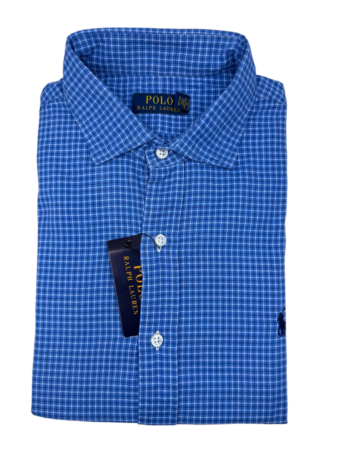 Camisa Polo Ralph Lauren Classic Fit Manga Larga Talla L