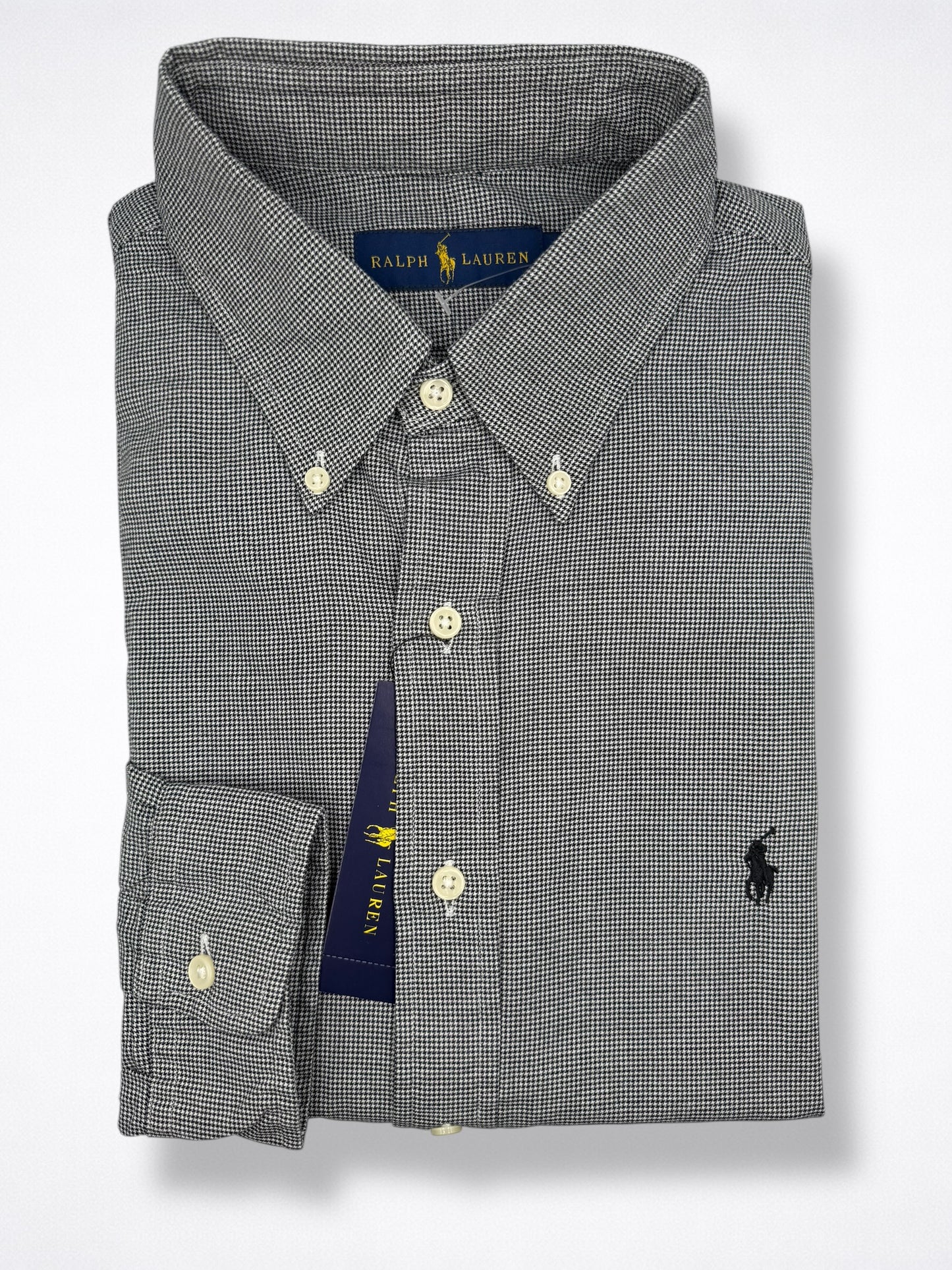 Camisa Polo Ralph Lauren Classic Fit Manga Larga Talla L