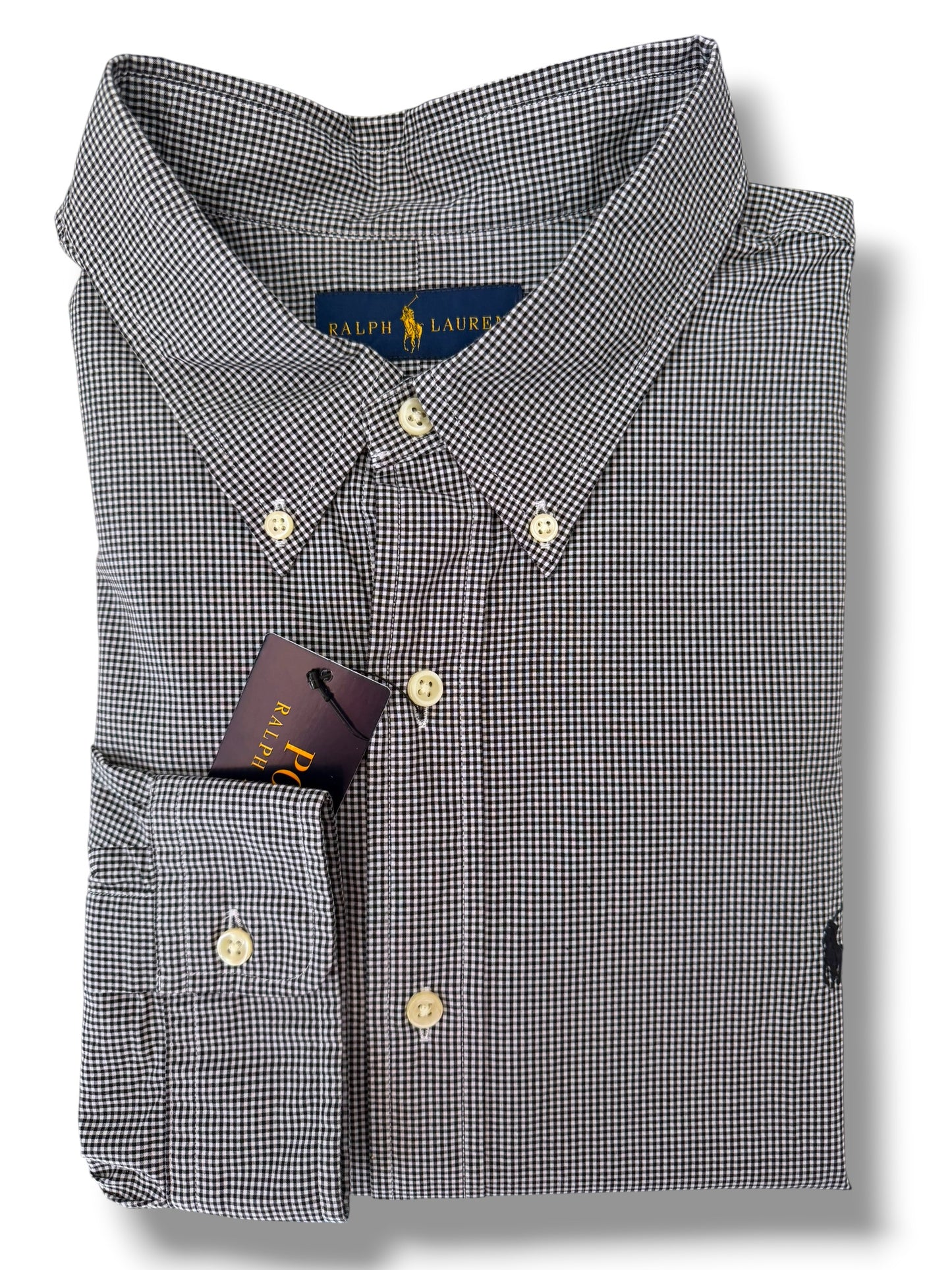 Camisa Polo Ralph Lauren Slim Fit XXL Manga Larga Talla XL