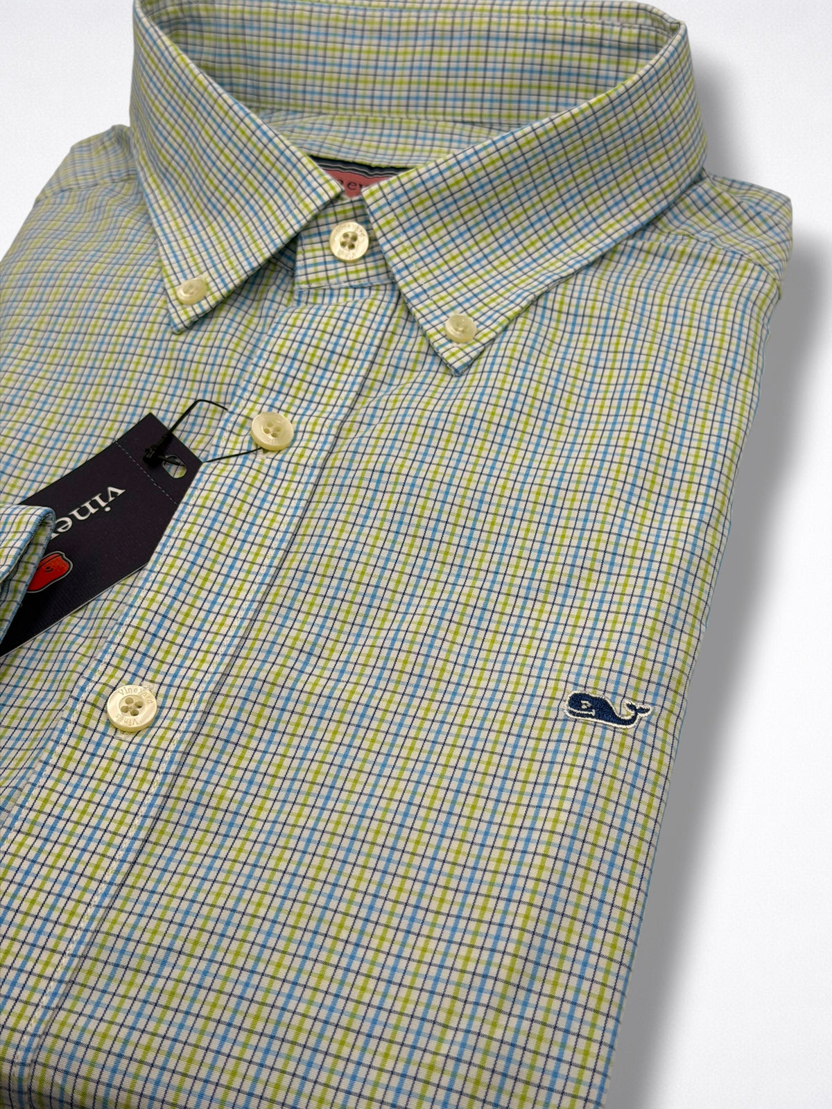 Camisa Vineyard Vines Classic Fit Manga Larga Talla M