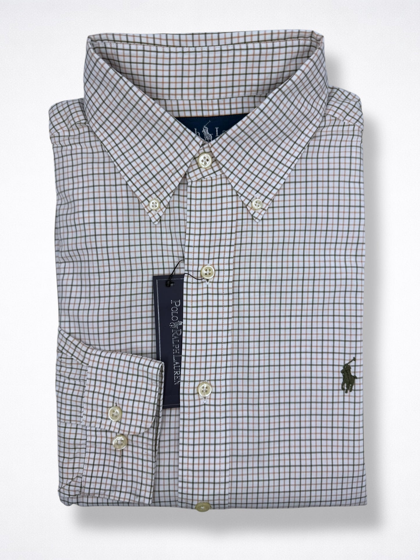 Camisa Polo Ralph Lauren Classic Fit Manga Larga Talla M