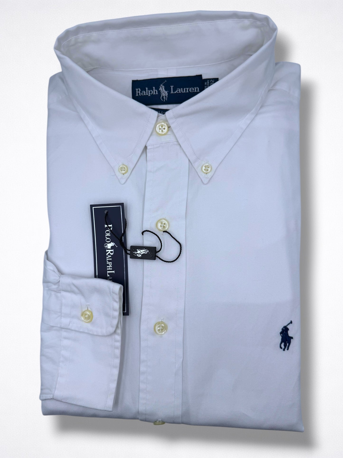Camisa Polo Ralph Lauren Classic Fit Manga Larga 32 Talla XL