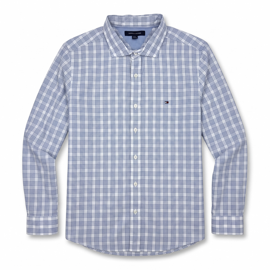 Camisa Tommy Hilfiger Classic Fit manga larga talla XL