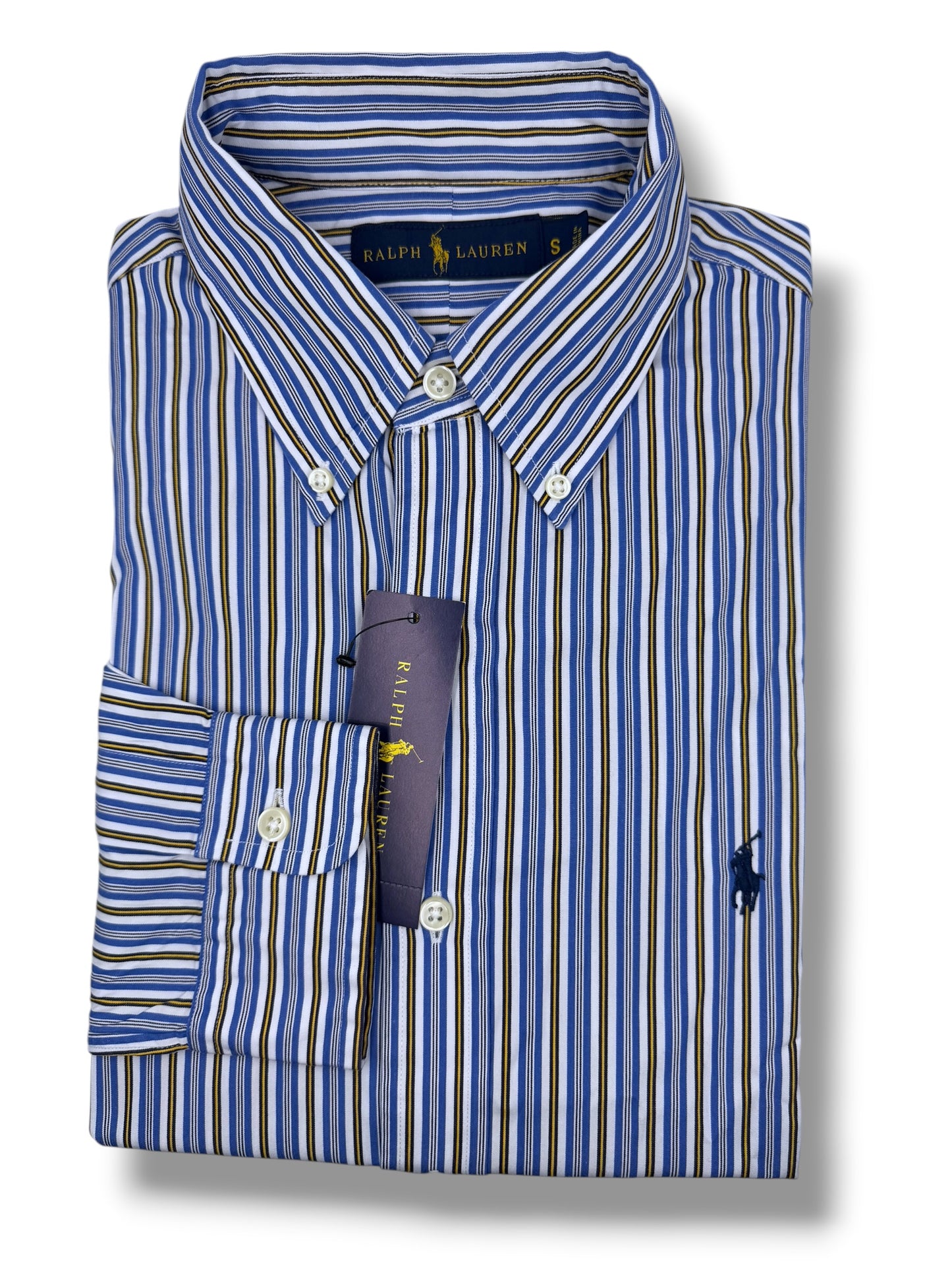 Camisa Polo Ralph Lauren Classic Fit Manga Larga Talla S
