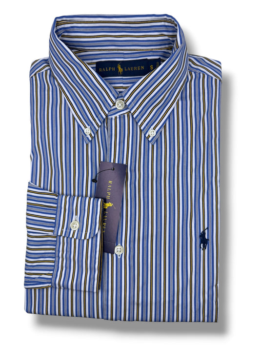 Camisa Polo Ralph Lauren Classic Fit Manga Larga Talla S