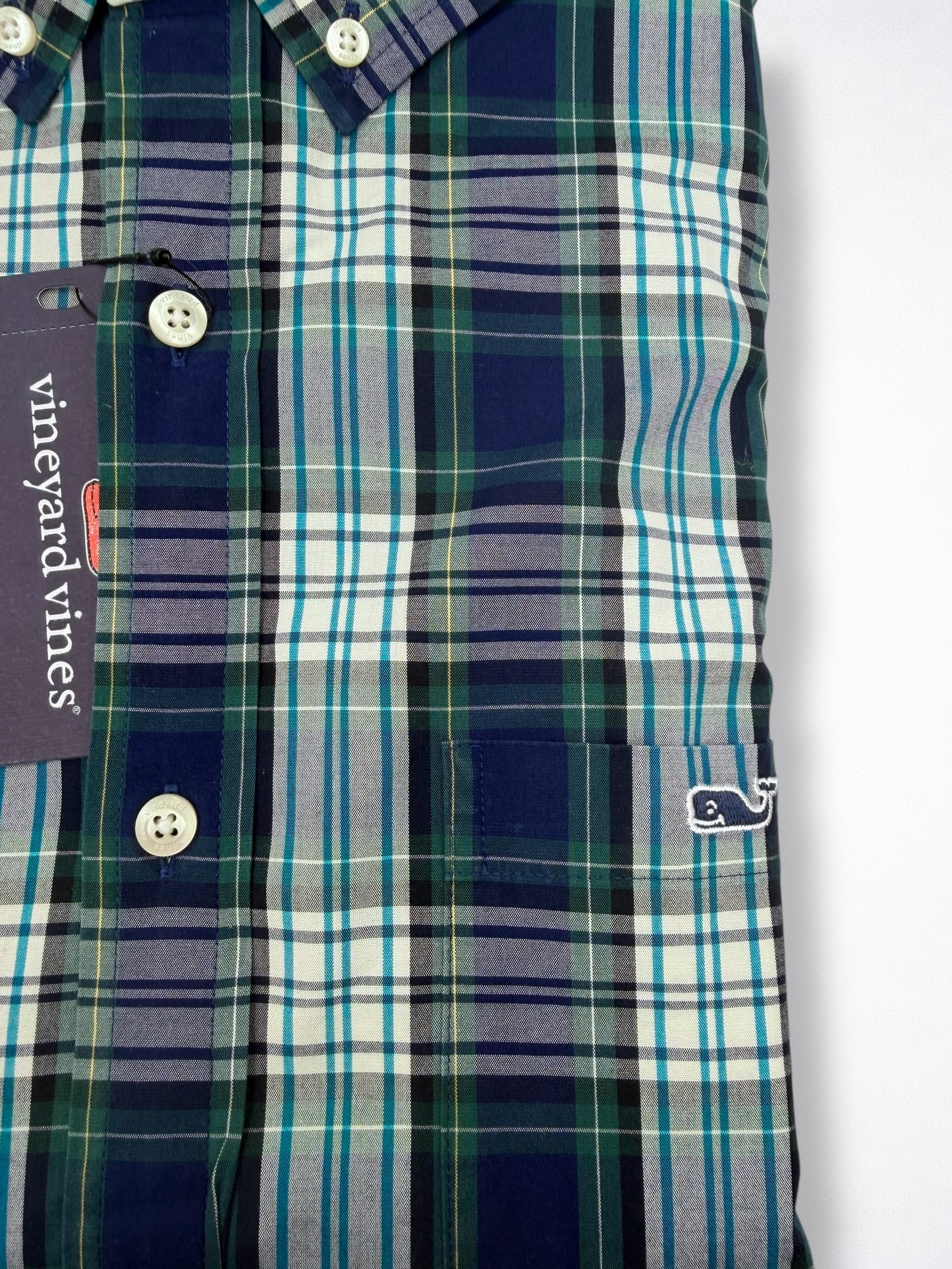 Camisa Vineyard Vines Classic Fit Manga Larga Talla M