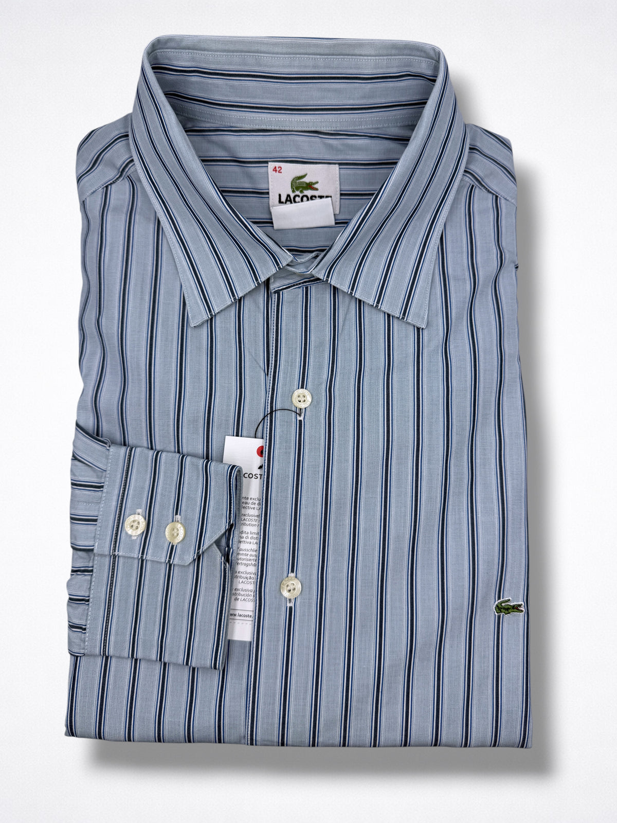 Camisa Lacoste Classic Fit manga larga talla L