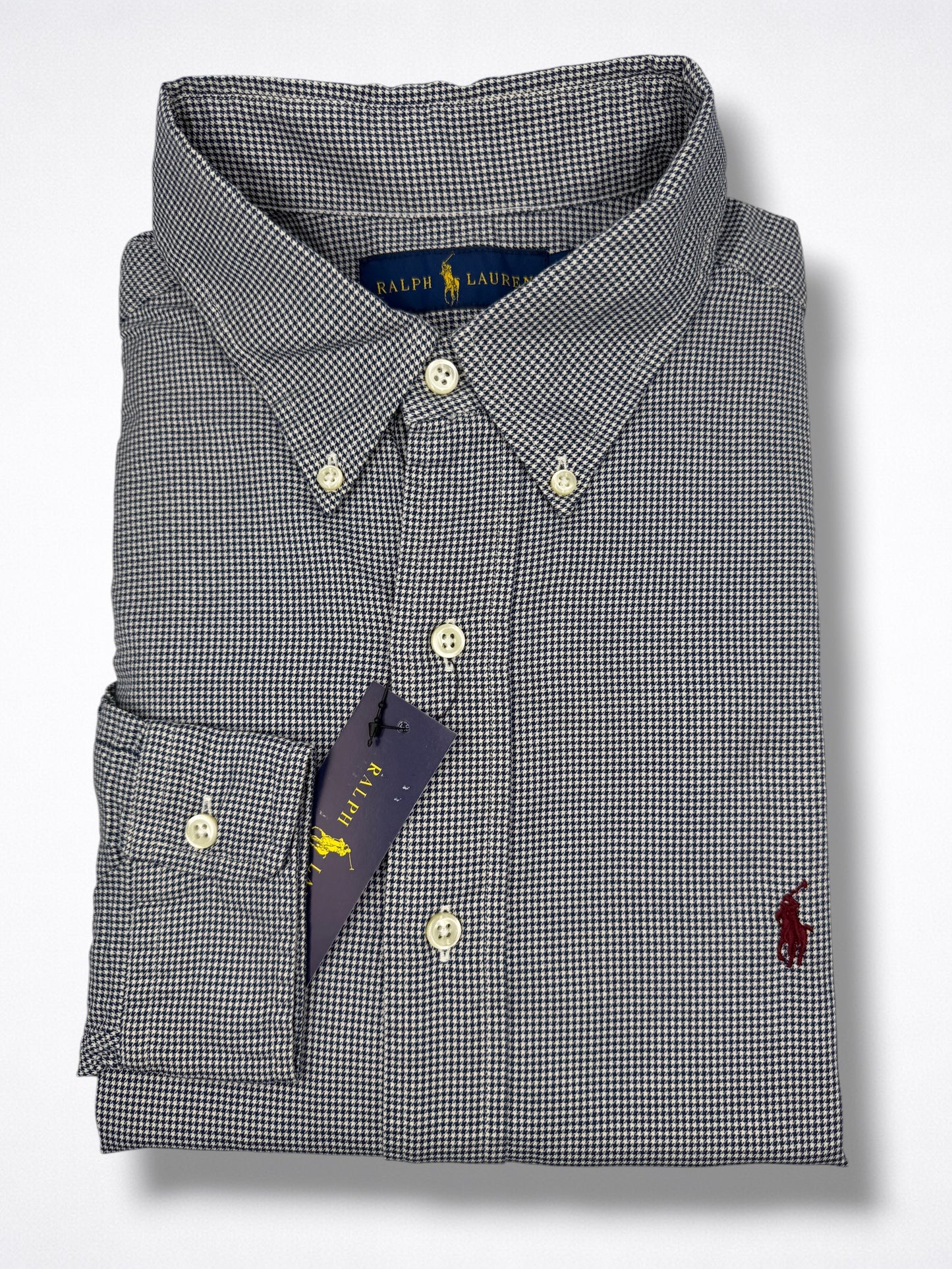 Camisa Polo Ralph Lauren Classic Fit Manga Larga Talla L