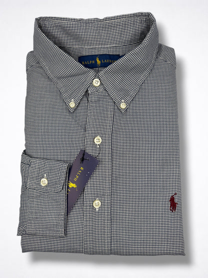 Camisa Polo Ralph Lauren Classic Fit Manga Larga Talla L