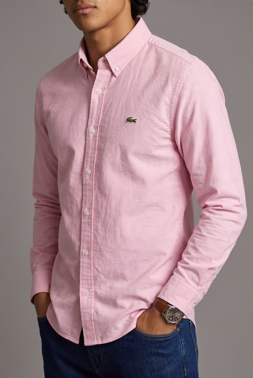 Camisa Lacoste talla XXL slim fit stretch, viene reducida, sirve para Slim Fit talla L
