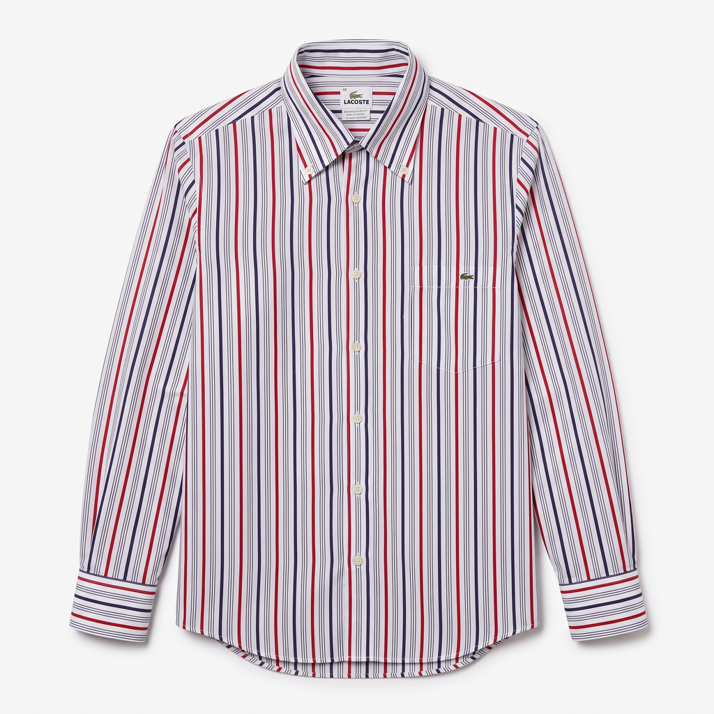 Camisa Lacoste Classic Fit manga larga talla M