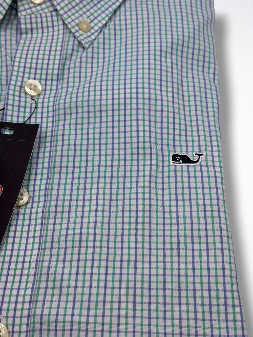 Camisa Vineyard Vines Slim Fit Manga Larga Talla M