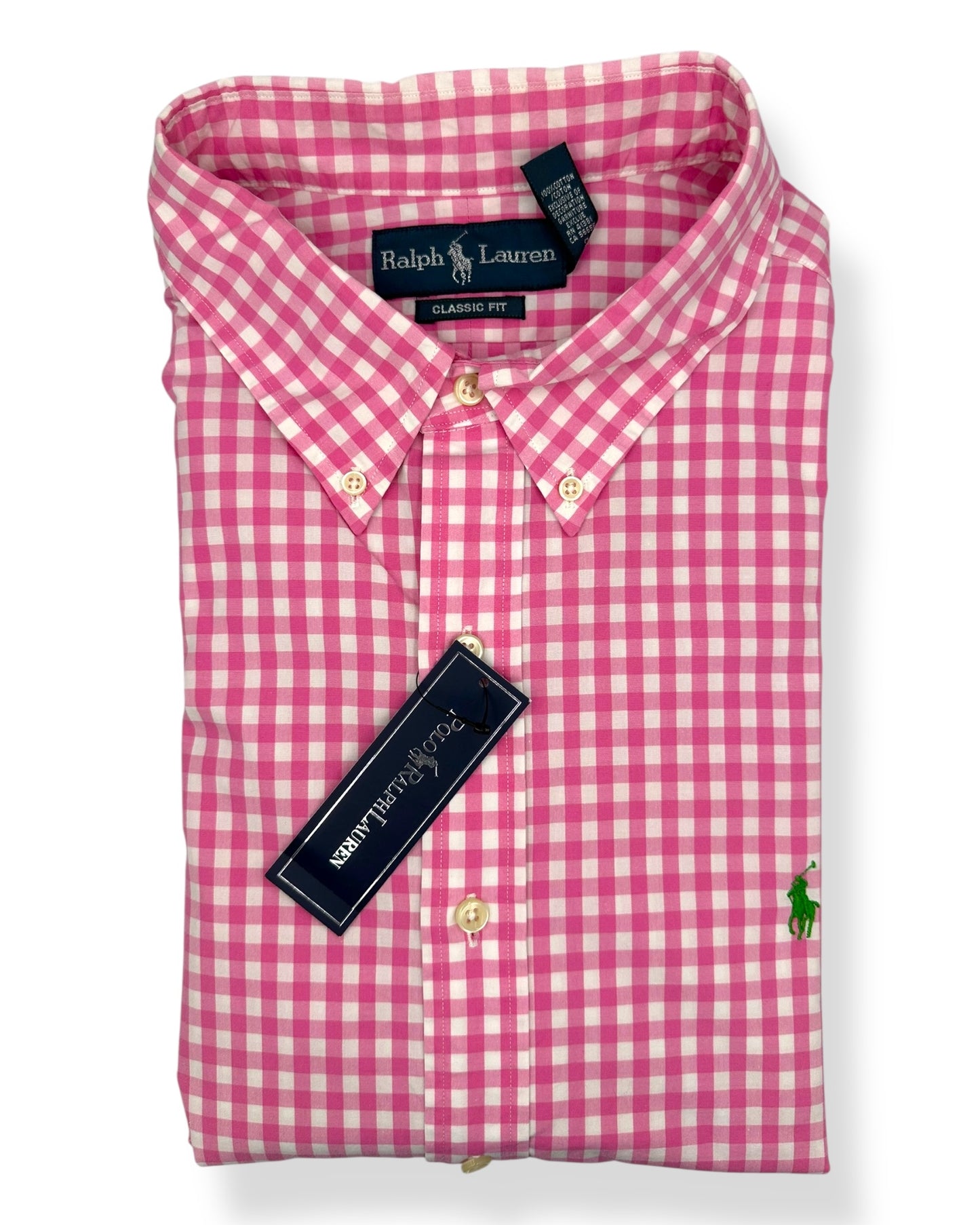 Camisa Polo Ralph Lauren Classic Fit Manga Corta Talla XXL