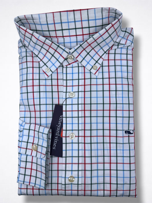 Camisa Vineyard Vines Classic Fit Manga Larga Talla XL