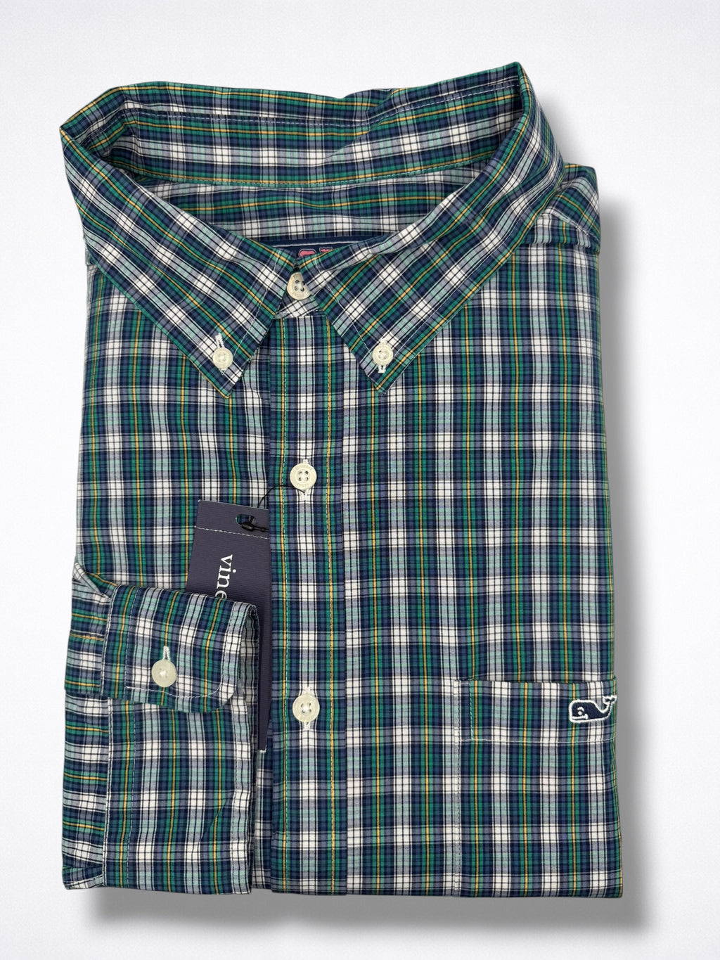 Camisa Vineyard Vines Classic Fit Manga Larga Talla XL