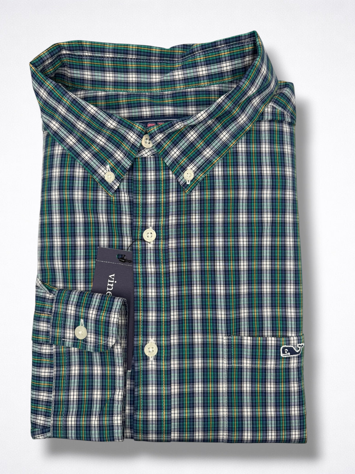 Camisa Vineyard Vines Classic Fit Manga Larga Talla XL