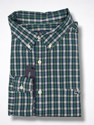 Camisa Vineyard Vines Classic Fit Manga Larga Talla XL