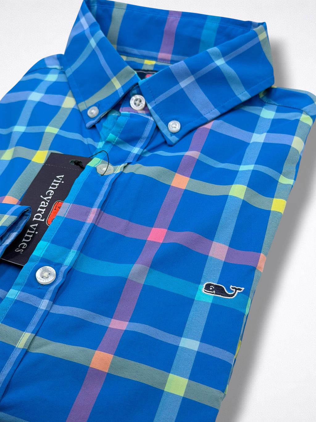Camisa Vineyard Vines Classic Fit Manga Larga Talla S