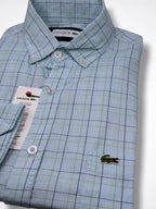 Camisa Lacoste Slim Fit Manga Larga Talla M